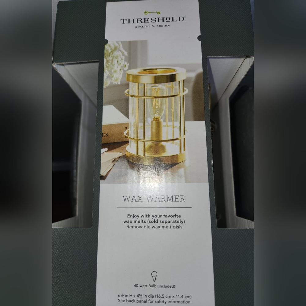 Threshold Gold Cage Design Wax Warmer